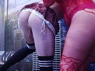 Big Ass Brunette Pounds Hot Student In Wild Anal Session