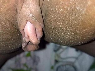 wanna tease this fat juicy big clit wet pussy close?