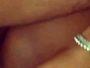 indian wife in sari enjoys romantic time with sadhu baba at home