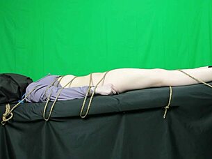 Scarlett Johnson gags deepthroat on Jason Vorhees' cock before pussy pounding