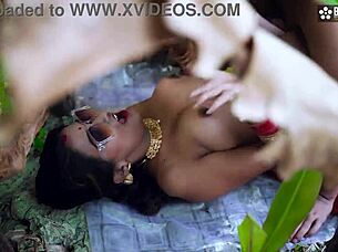 sexy curvy babe gets impressed and fucked hard at home