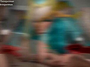 Fighting street whore cammy takes rough anal pounding