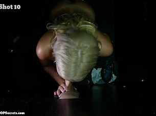 Eleven massive cumshots through gloryhole blowjobs insane!