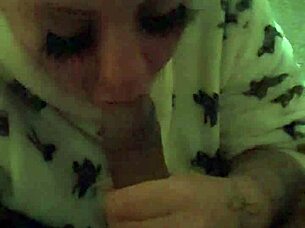 Milf Slut Sucks Cum From Monster Black Cock Slo Mo Pov