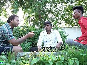 desi chubby wife repays debt riding husband's friend anal style