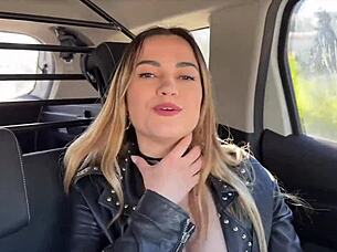 marta belle, blonde milf, cums hard on two cocks