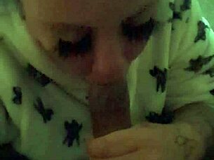 Milf Slut Sucks Cum From Monster Black Cock Slo Mo Pov