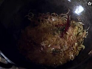 sexy curvy babe gets impressed and fucked hard at home