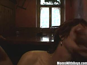 i'm seasoned milf store owner sucking fucking young cocks wildly