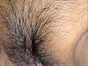 i crave that close-up latina milf creampie with panties tease