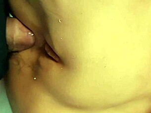 keep pounding that shaved fuck doll ass double penetration style