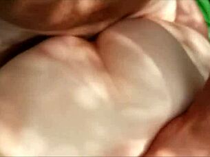 nata sweet risks creampie orgasm in dangerous public forest doggystyle fuck