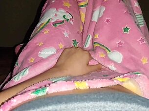 stepdaughter sends wet masturbating video moaning tight pussy pleasure!