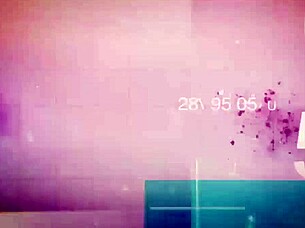 Curvy office girl caught bending over for condom doggystyle