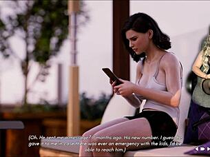 ms denvers ep 66... just stockings for this naughty outdoor cosplay fuck?