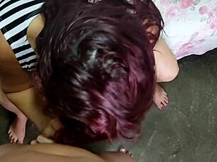 my man sleeps while i take anal from lover comfortably 🔥🍑