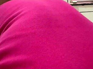 Fucking Brazilian Maid in Bathroom Secretly