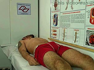 Patient, your erection has nurse so wet, wanna lick my pussy?