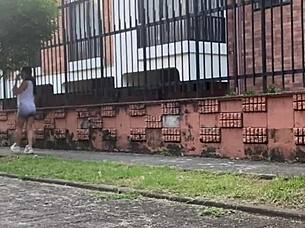 my hot neighbor sends steamy squirting masturbation video with dildo fingering