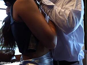 Craving the boss's wife on my big Colombian cock