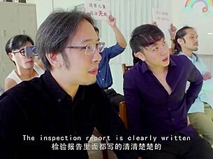 foreign teacher's big ass tempts class into wild orgy