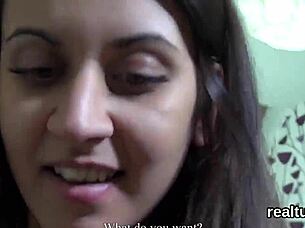 flawless czech babe seduced in shop stripped and pov anal reamed hardcore