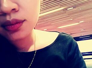 Pinay Wife Deepthroats Roommate's Monster Cock!