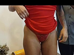 gata safada trepando com namorado e dois caras gozando na cara dela uhh