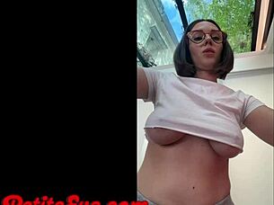 Wanna see this cute petite latina slut ride her monster dildo hard?