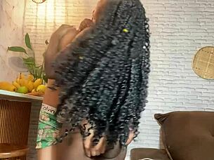 Emo latina whore begs for creampie in creamy pussy