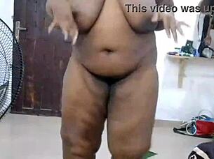 my curvy lingerie dance story unfolds slowly