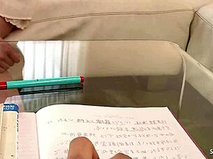 japanese cutie chats then gulps whole load straight from mouth in pov uncensored