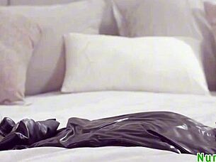 ameena green's nuru massage escalates with boyfriend