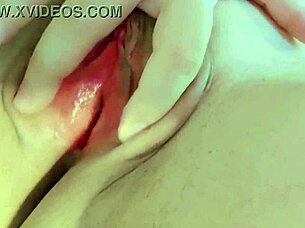 petite latina teen fingers her tight wet pussy lips till she quivers softly