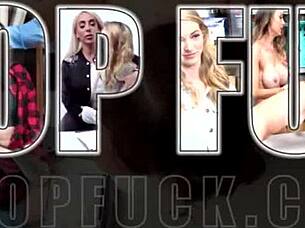 Innocent arab teen tricked by cop into rough office fuck!