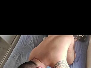 Black guy licks my armpit fetish before oral fun