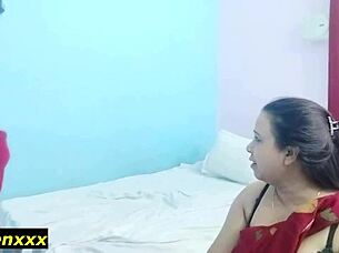 desi college student rides hard in intense sex scene