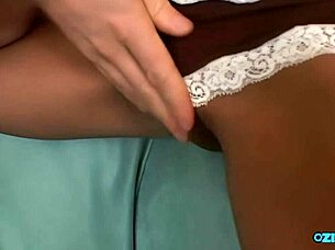 Skinny Asian Kitty's Juicy Tight Pussy Takes Deep Loads