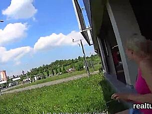 Charming Czech Sweetie Seduced And Fucked In Mall POV