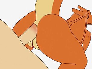 furry fap hero straight one damn intense session