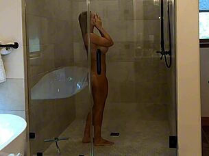 Emotional Shock Catching Friend Spying My Shower