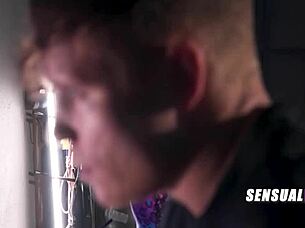 Gym ebony, ride my black cock rough on bench?