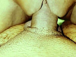 Young lovers thrust hard in missionary pounding session