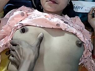 new indian bhabhi girlfriend country ranch group fuck with friends wife