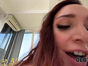 Debt4k's Big Tits Pregnant Seduction Shocks!