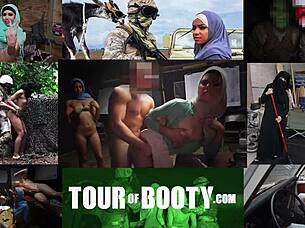 Muslim arab prostitute sucks my huge american army cock deepthroat hardcore