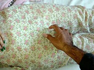 Arab granny spreads wide for intense interracial ass pounding