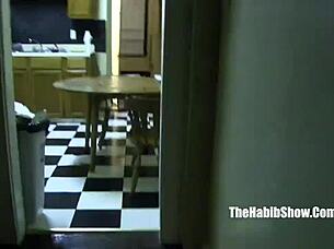 Ghetto Trap Freak Gets BBC Pounded In Hood