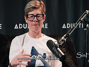 Bree Mills preps juicy ass backstage for intense casting