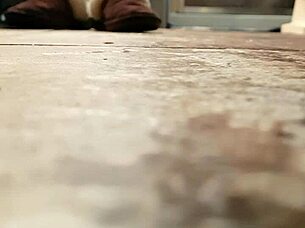 wife caught again blasting pussy with showerhead orgasm